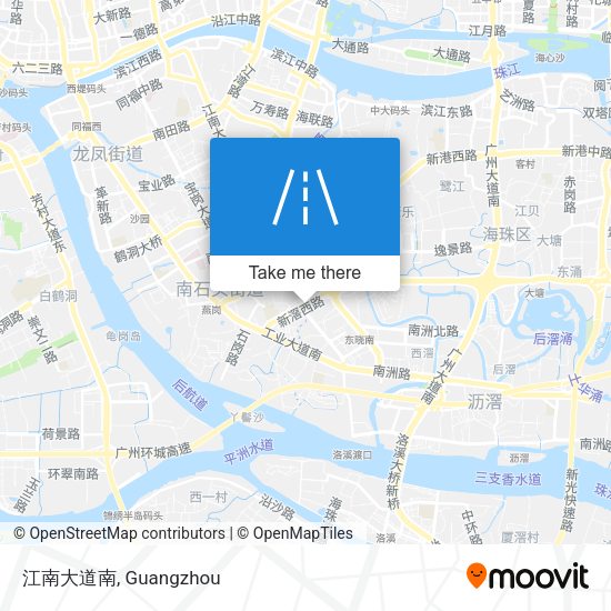 江南大道南 map