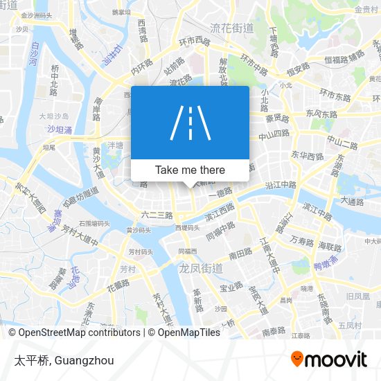 太平桥 map