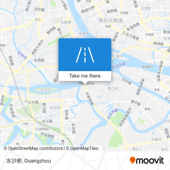 东沙桥 map
