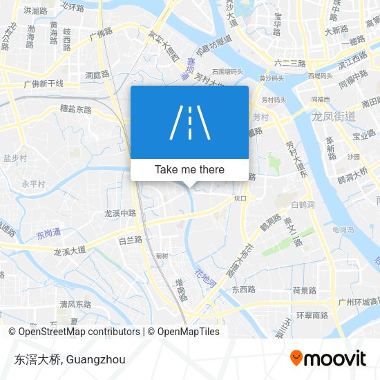 东滘大桥 map