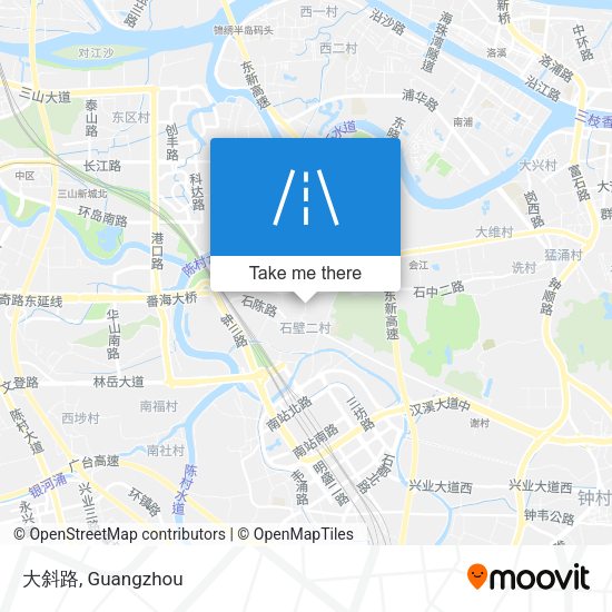 大斜路 map