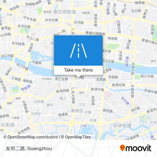友邻二路 map