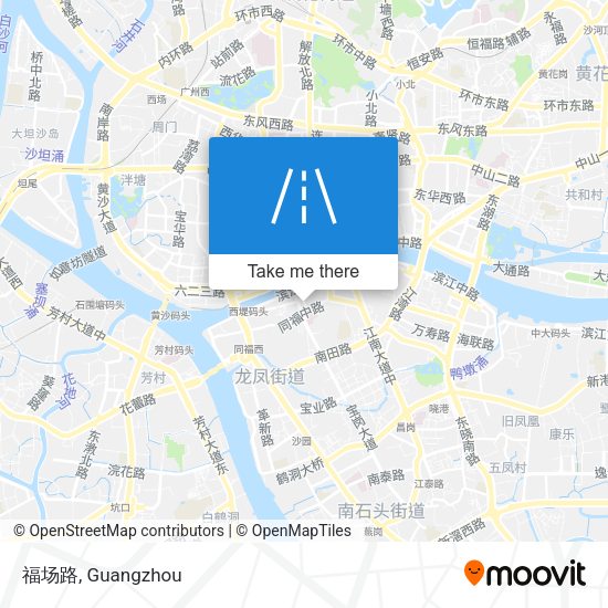 福场路 map