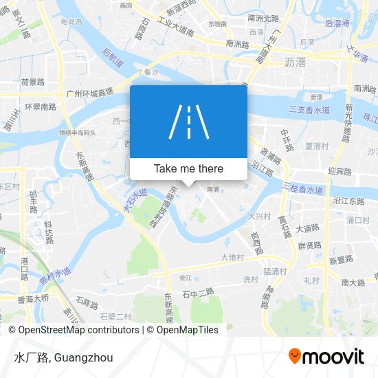 水厂路 map