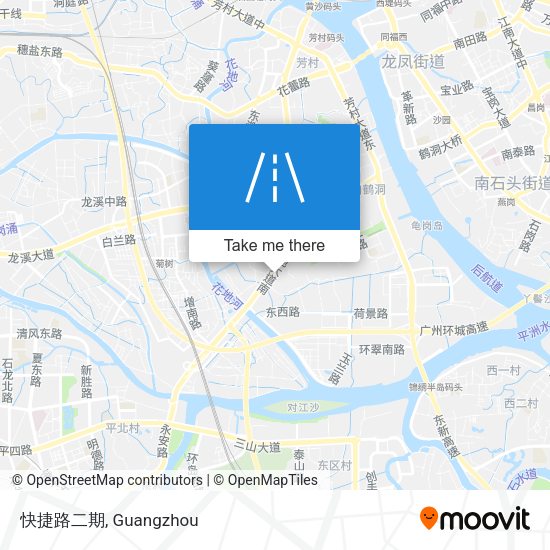 快捷路二期 map
