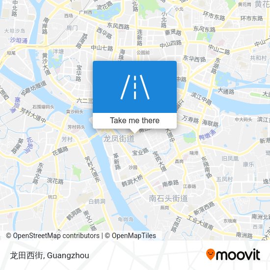 龙田西街 map
