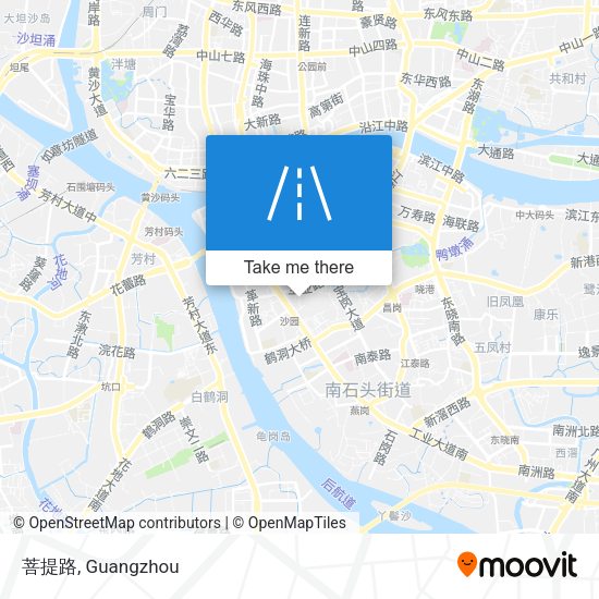 菩提路 map