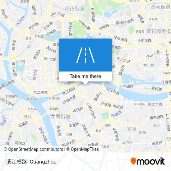 滨江横路 map