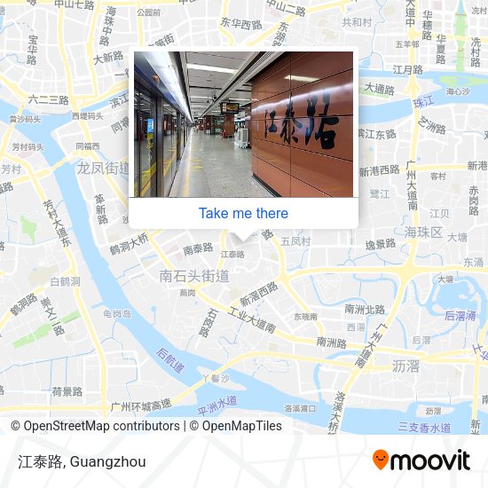 江泰路 map
