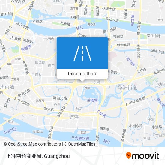 上冲南约商业街 map