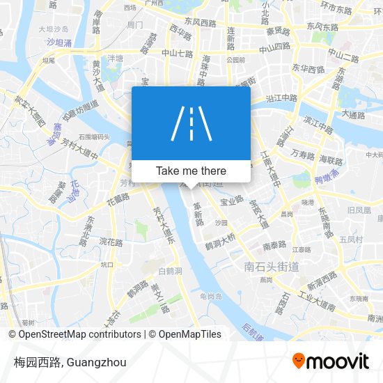 梅园西路 map