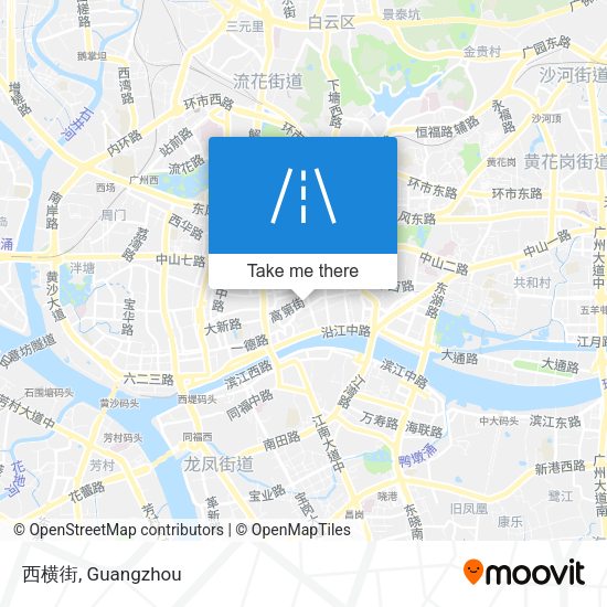 西横街 map