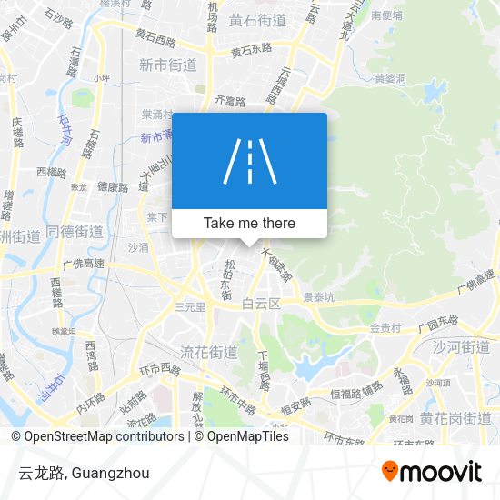 云龙路 map