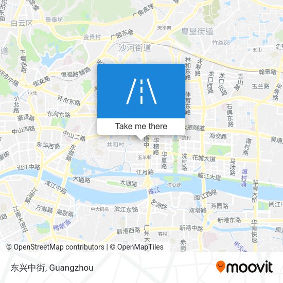 东兴中街 map