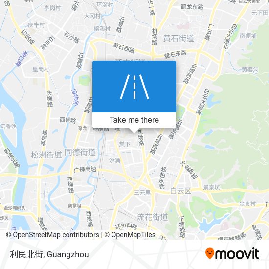 利民北街 map
