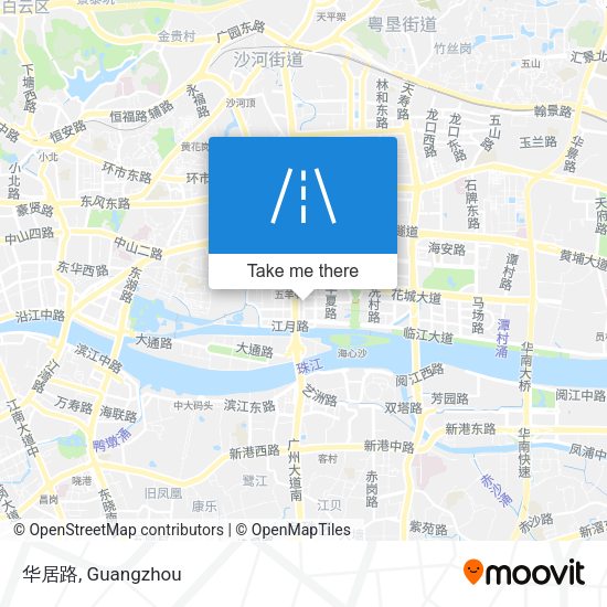 华居路 map