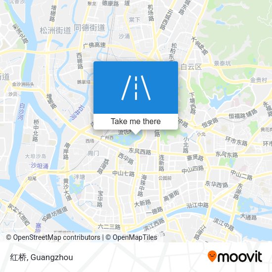 红桥 map