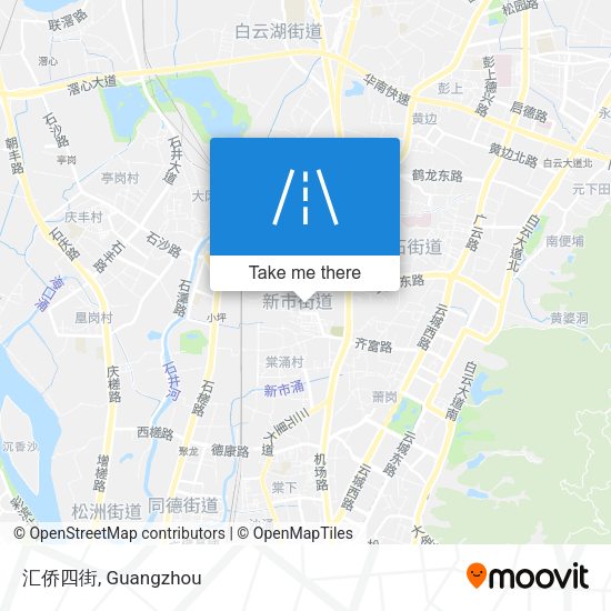 汇侨四街 map