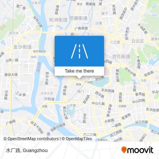 水厂路 map
