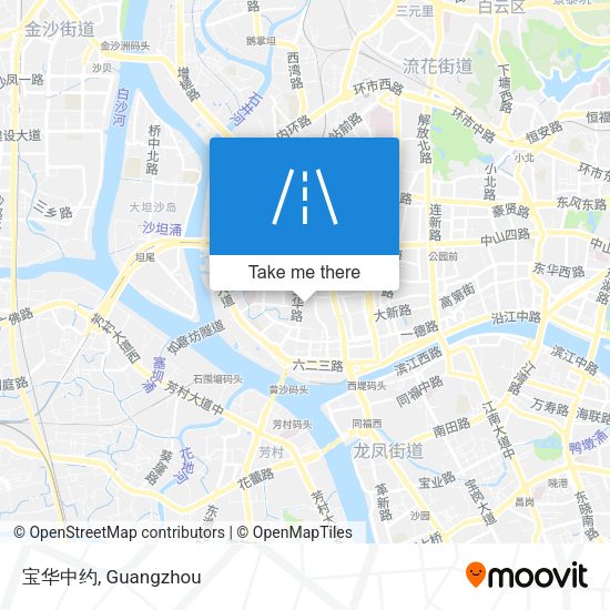 宝华中约 map