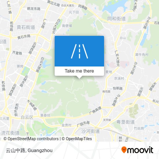 云山中路 map
