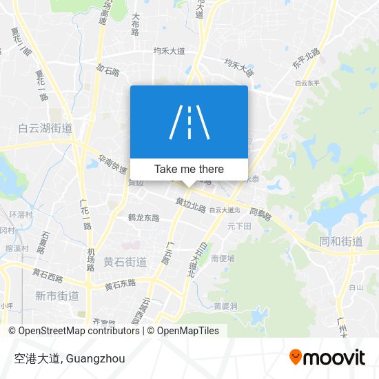 空港大道 map