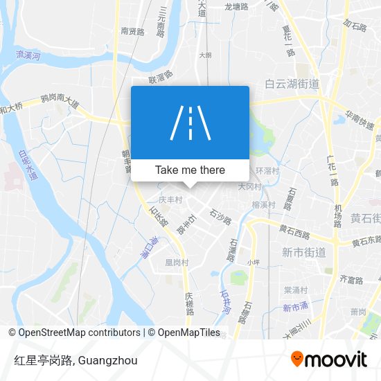 红星亭岗路 map