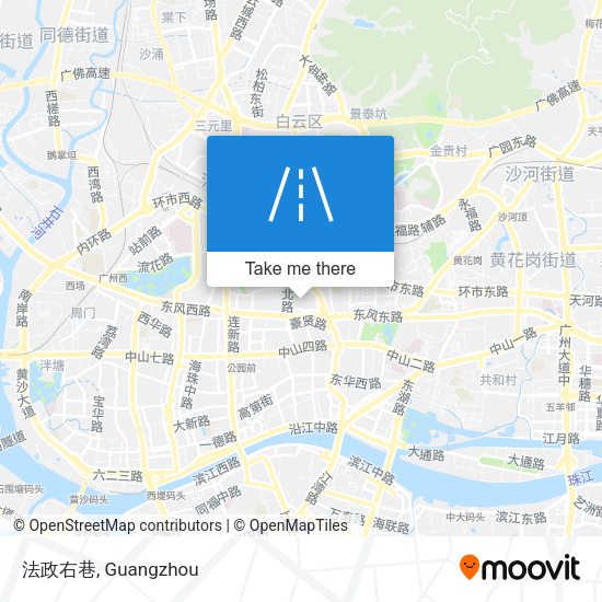 法政右巷 map