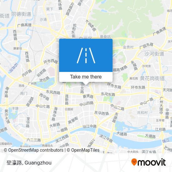 登瀛路 map