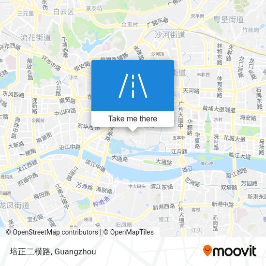 培正二横路 map