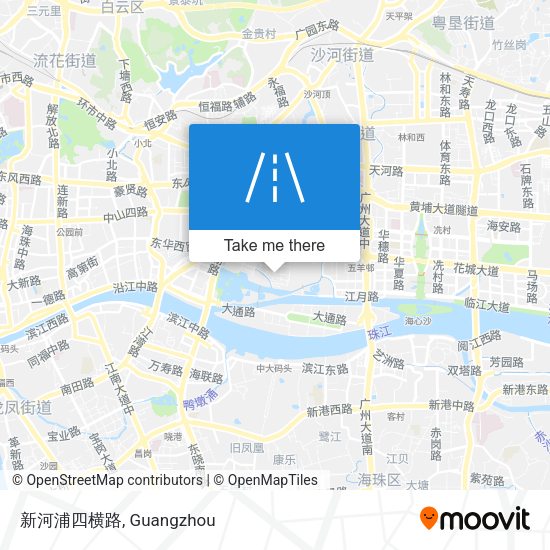 新河浦四横路 map