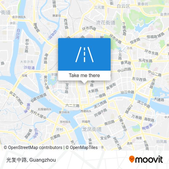 光复中路 map