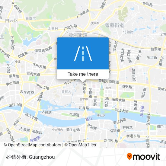 雄镇外街 map