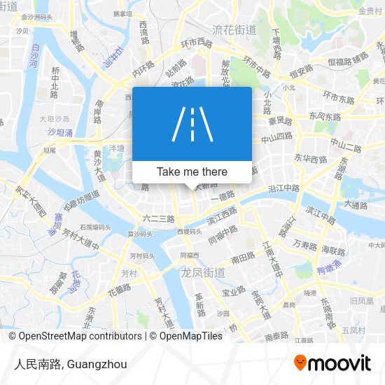 人民南路 map