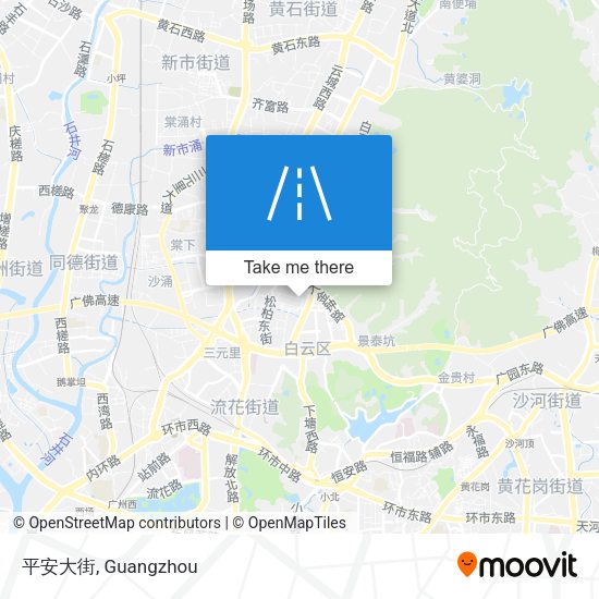 平安大街 map