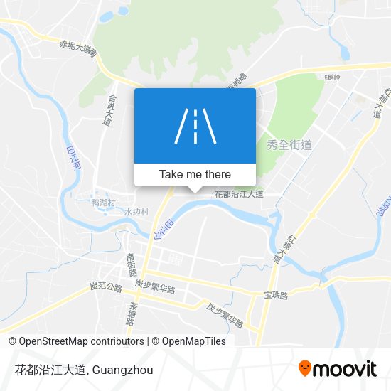 花都沿江大道 map
