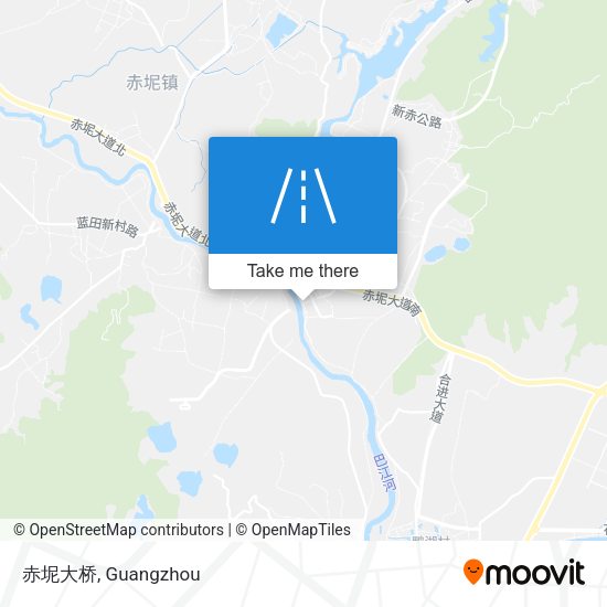赤坭大桥 map