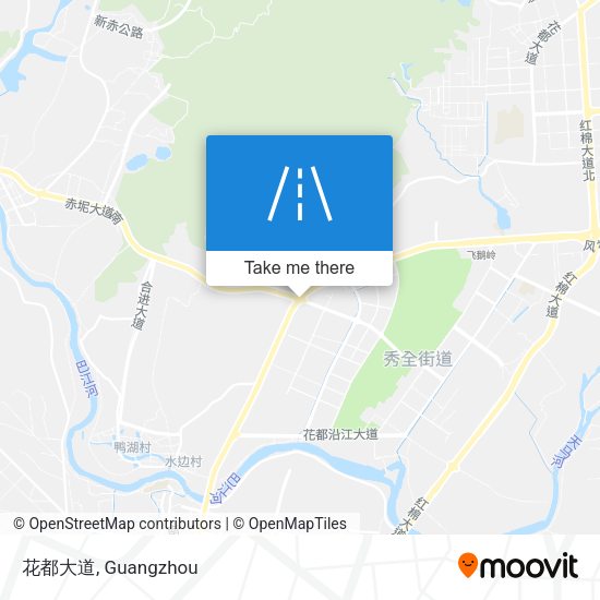 花都大道 map