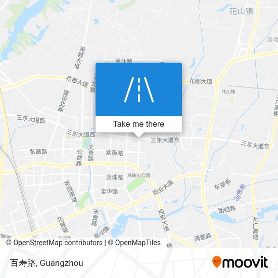 百寿路 map