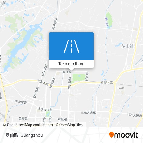 罗仙路 map
