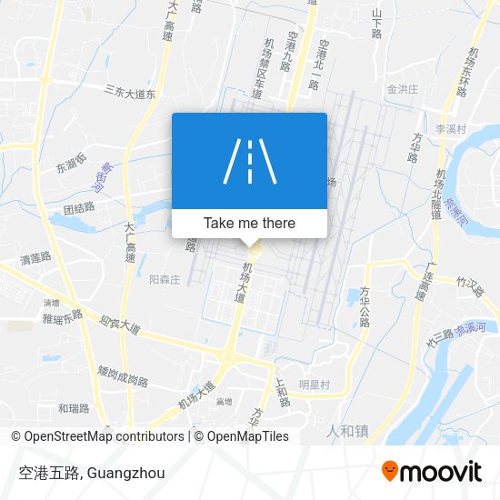 空港五路 map