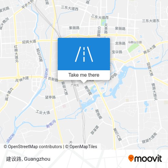建设路 map