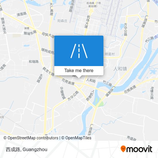 西成路 map