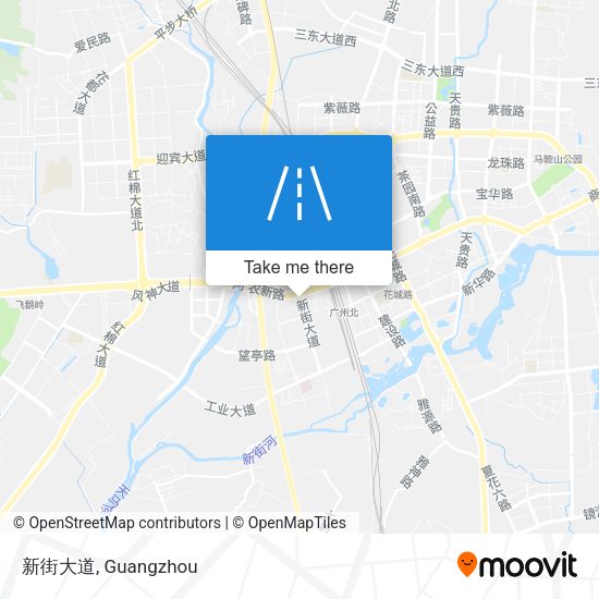 新街大道 map