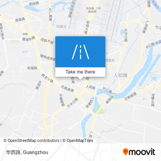 华西路 map