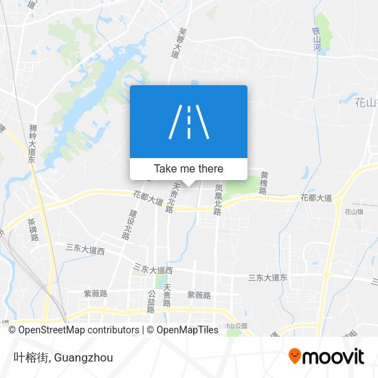 叶榕街 map