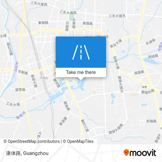 康体路 map