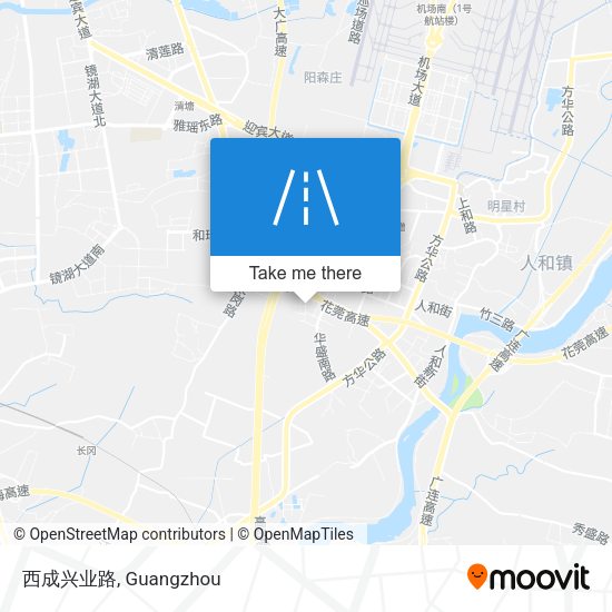 西成兴业路 map