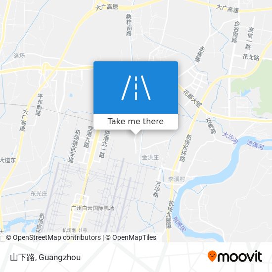 山下路 map