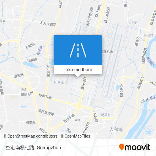 空港南横七路 map